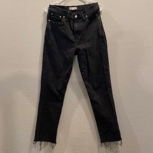 Madewell High Rise Slim Crop Boyjean
